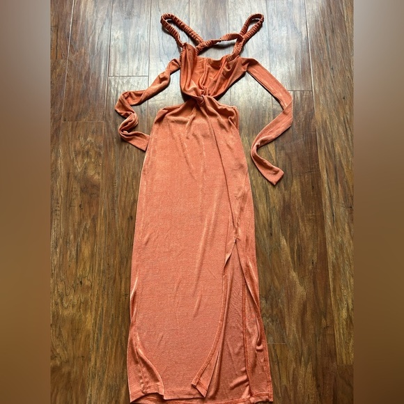 Hello Molly Orange Dress - Picture 2 of 7